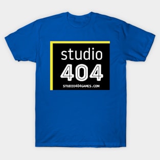 Studio 404 Games Logo Yellow T-Shirt